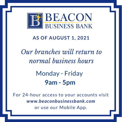 Beacon Business Bank Hours & Locations