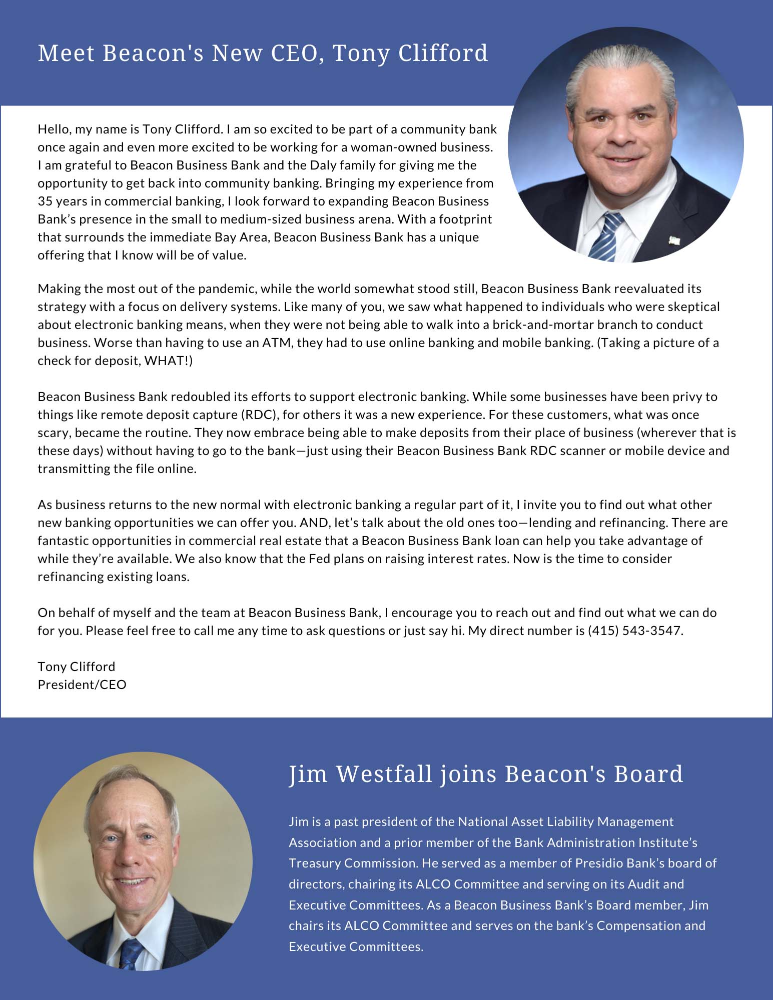 Spring Newsletter - page 2